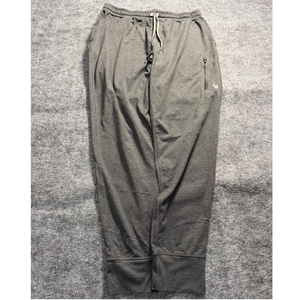 Vuori Sunday Performance Jogger Mens Size Large Sweatpants Charcoal Heather Grey